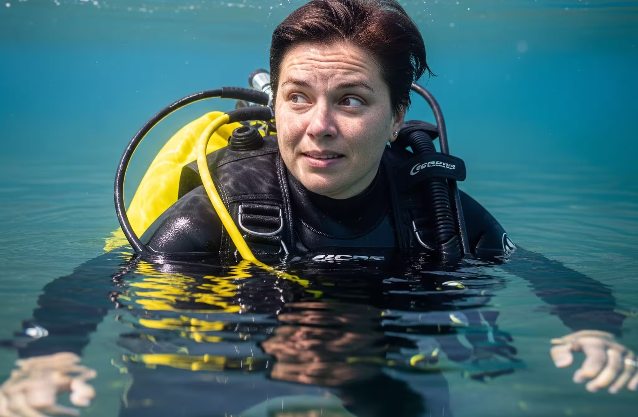 Your First Breath Underwater: Discover Scuba Diving vs. Open Water Diver